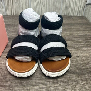 Toddler Mia Black Sandals size 10 NWT